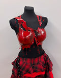 Blood red top