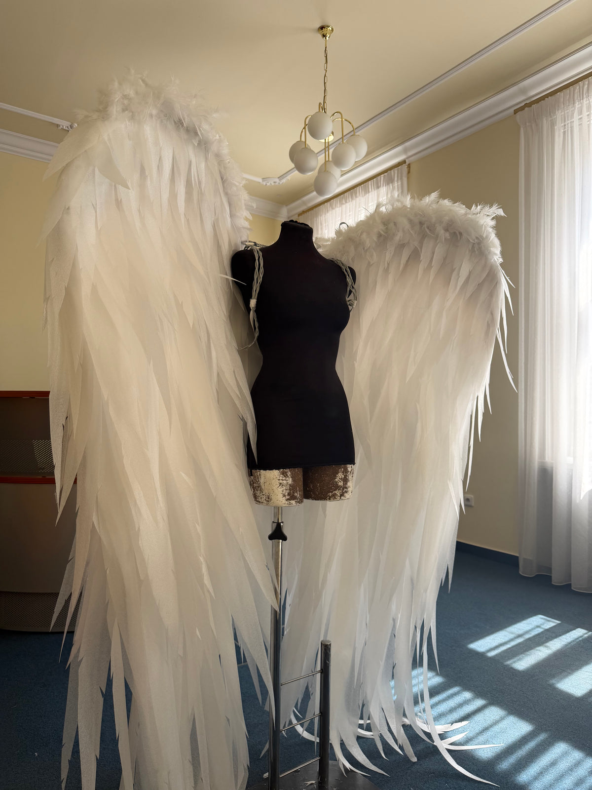 Folded wings