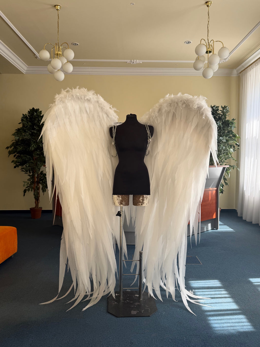 Folded wings