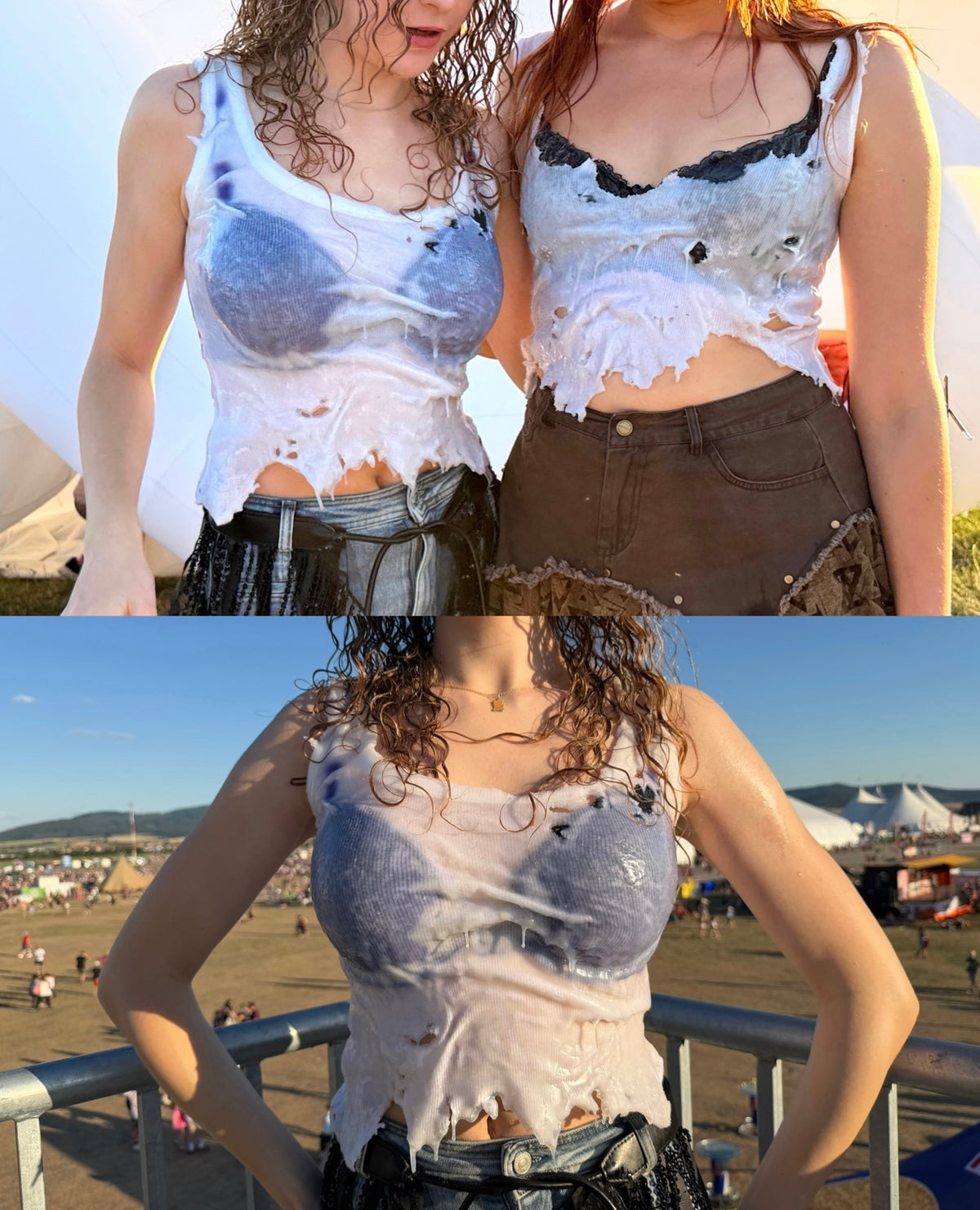 Custom Wet Tank Tops